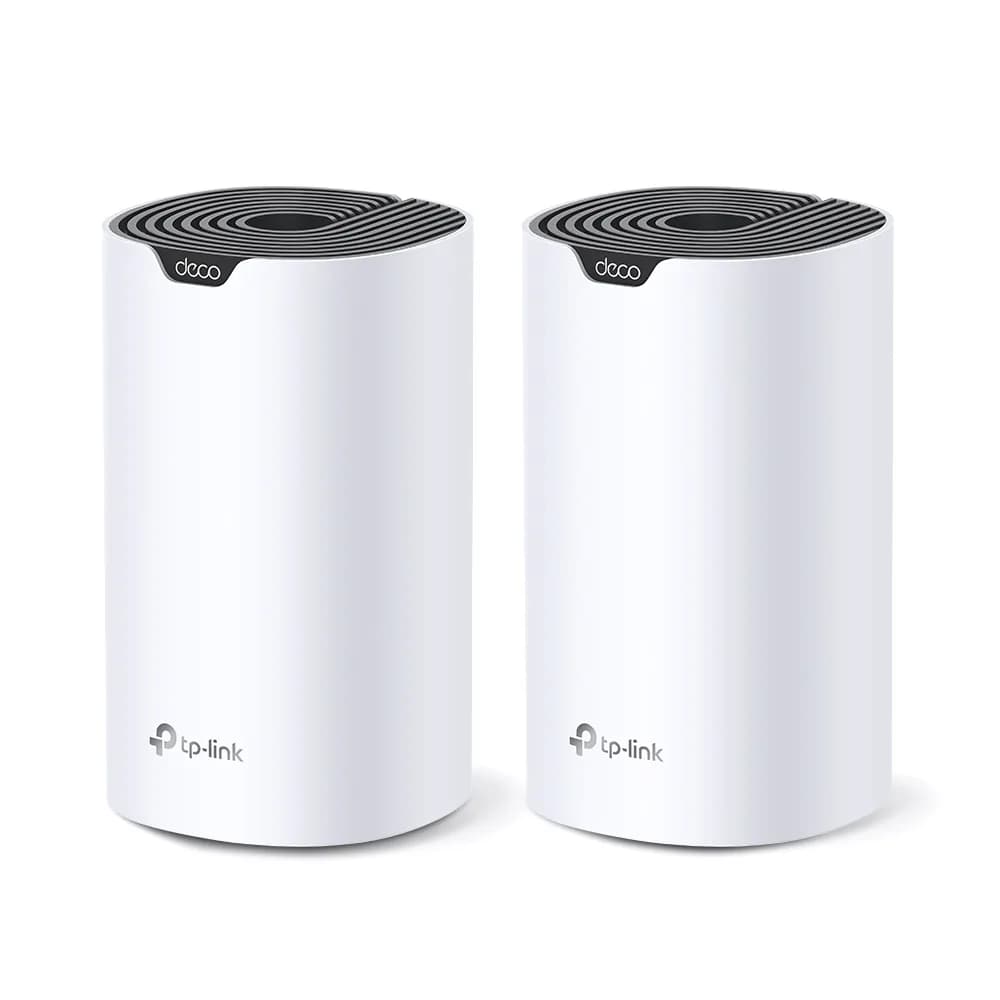 MESH TP-LINK, wireless, router AC1900, pt interior, 1900 Mbps, port LAN, WAN, 2.4 GHz | 5 GHz, antena interna x 3, standard 802.11ac, "Deco S7(2-pack)"