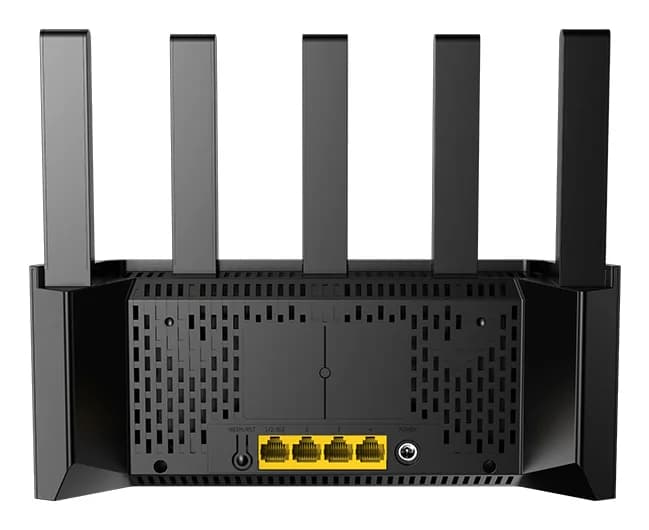 ROUTER Tenda wireless BE5100, Wi-Fi 7 Dual-Band 2.4 / 5 Ghz, de pana la 5100 Mbps 1 × port WAN 2.5 Gigabit, 3 × LAN Gigabit, negru"TE6L Pro" — miniatură