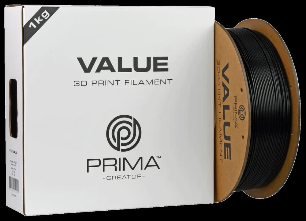 Filament PrimaCreator PrimaValue ABS – 1,75 mm, 1 kg (PV24-ABS-175-1000-WH) — miniatură