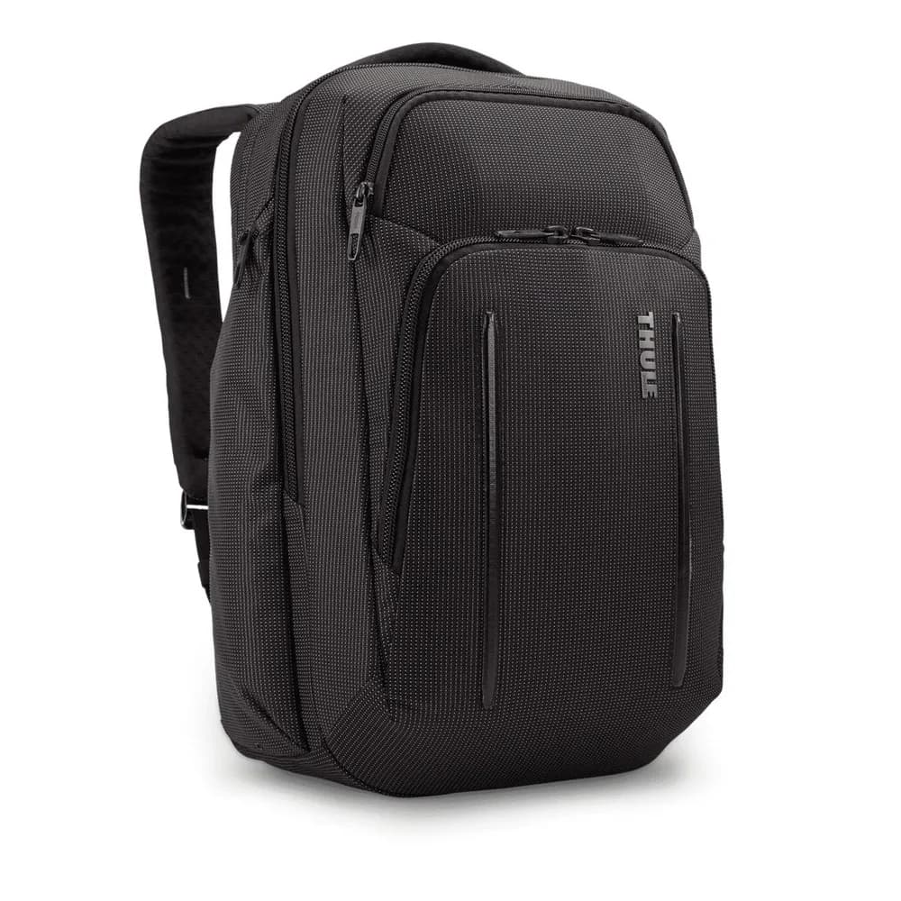 RUCSAC THULE Crossover 2, 30 l, pt. notebook de max. 15.6 inch, 2 compartimente, buzunar frontal x 2 | buzunar lateral x 2, waterproof, nylon, black, "C2BP116 BLACK" / "3205258"