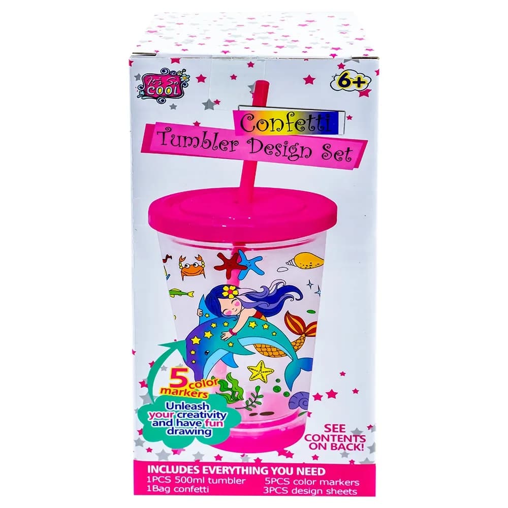 Set DIY - Pahar din plastic, 500 ml — miniatură
