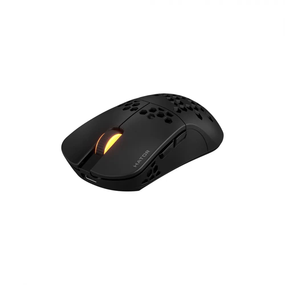 Mouse Gaming Wireless Hator Stellar Pro Wireless, 26000 DPI, negru