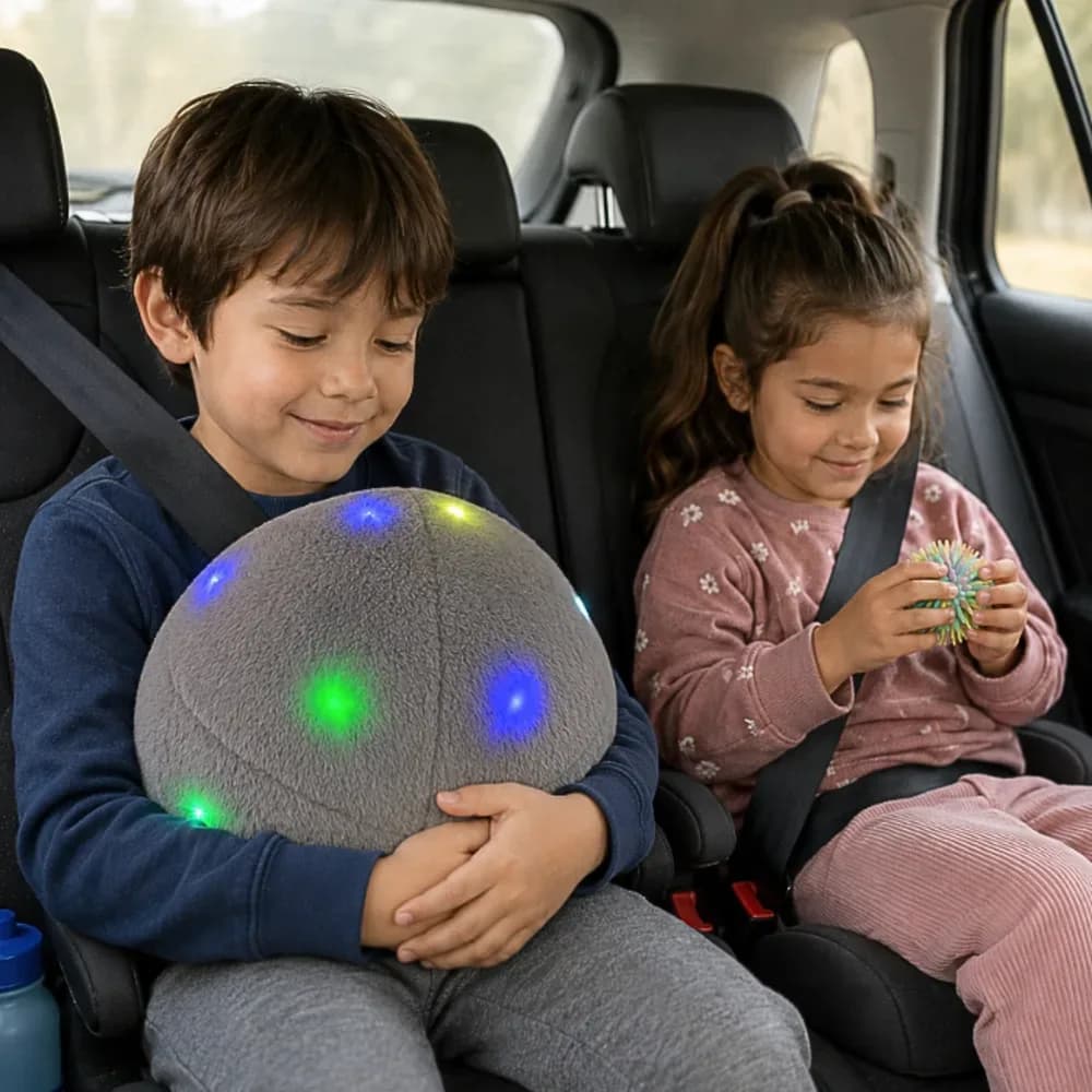 Pernă de Masaj LED – Gri — miniatură