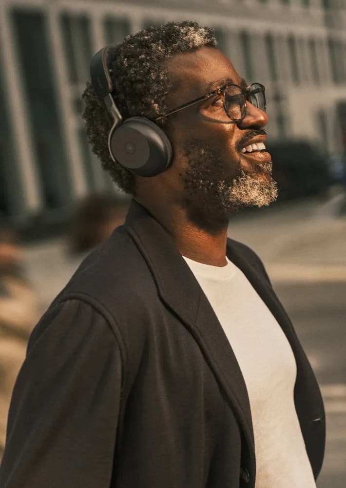 JABRA Evolve3 75, MS, Link390c, Black "37599-999-899" — miniatură