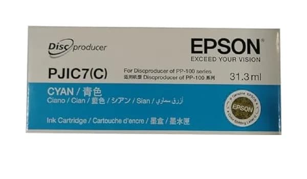 Cartus Cerneala Original Epson Cyan, S020447, pentru PP 100 Series|PP 50, 31.3ml, "C13S020688"(RAPO)
