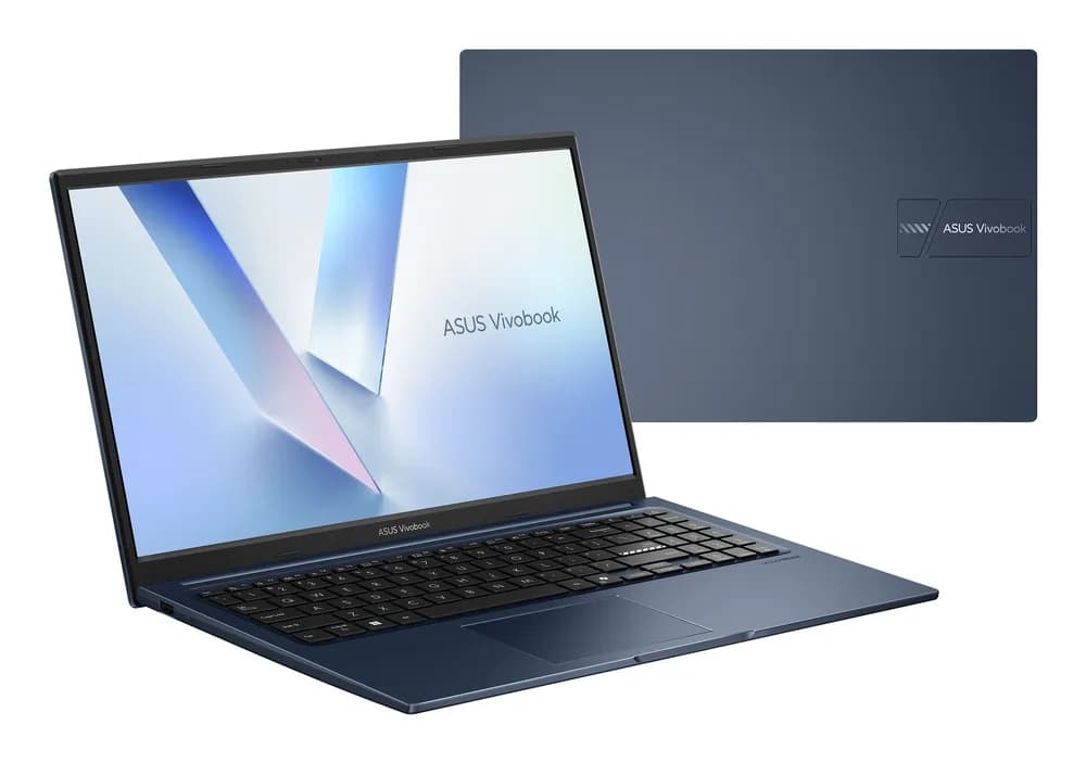 NOTEBOOK ASUS ASUS Vivobook 15, Intel Core 3 304, 15.6 inch, RAM 8GB, SSD 256GB, Intel Graphics, No OS, Quiet Blue, NU CONTINE INCARCATOR "X1504MA-BQ601" — miniatură