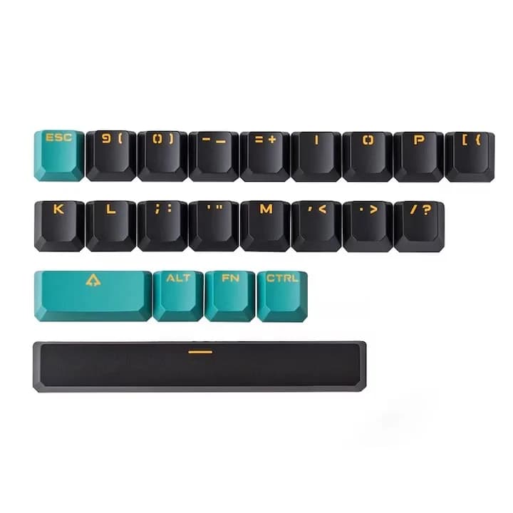 Tastatura A4Tech Bloody "AT87" Alpha Optical Switch Performance Keyboard USB Renegade, US Layout "AT87 Renegad" 4711421 000734 — miniatură