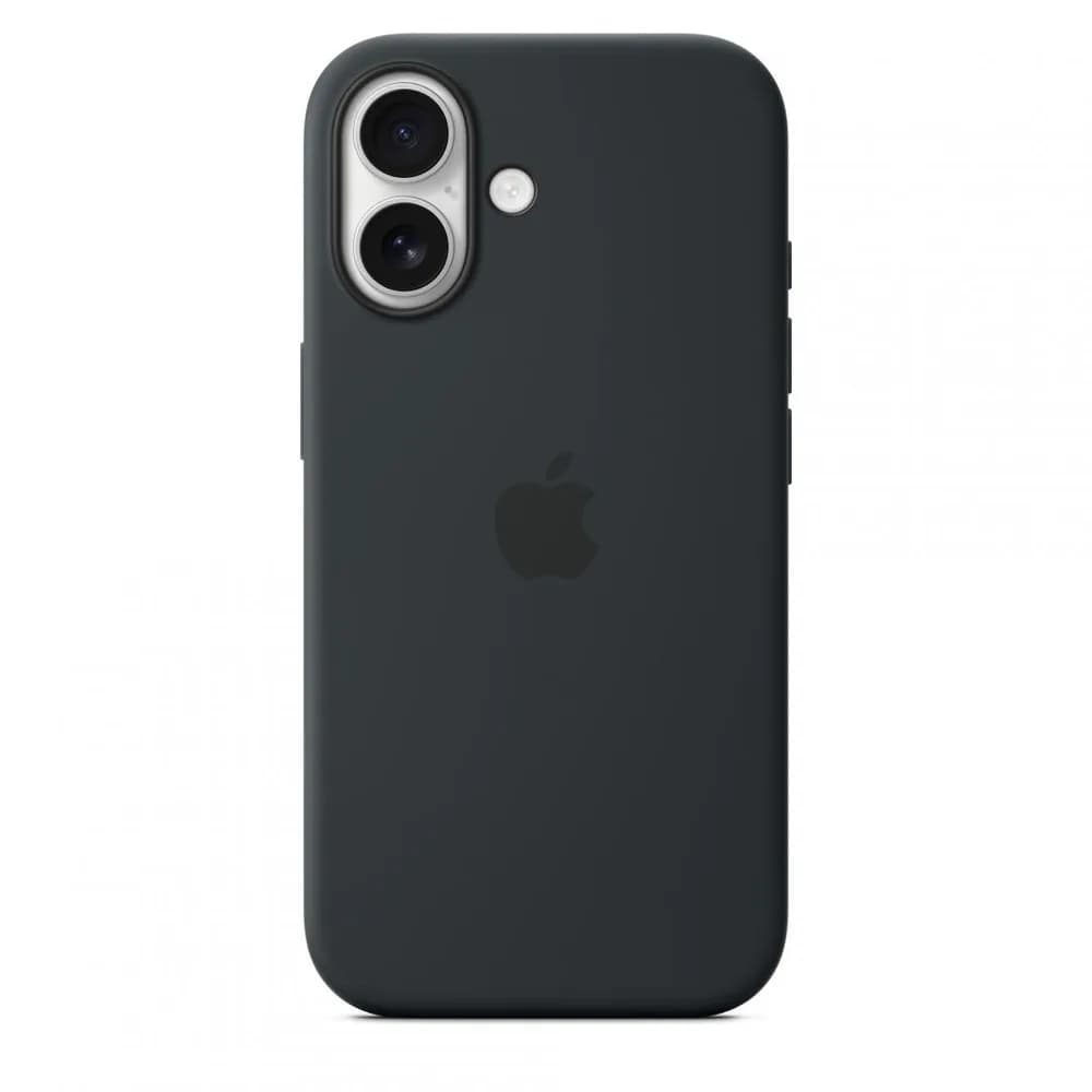 iPhone 17 Silicone Case with MagSafe - Black — miniatură