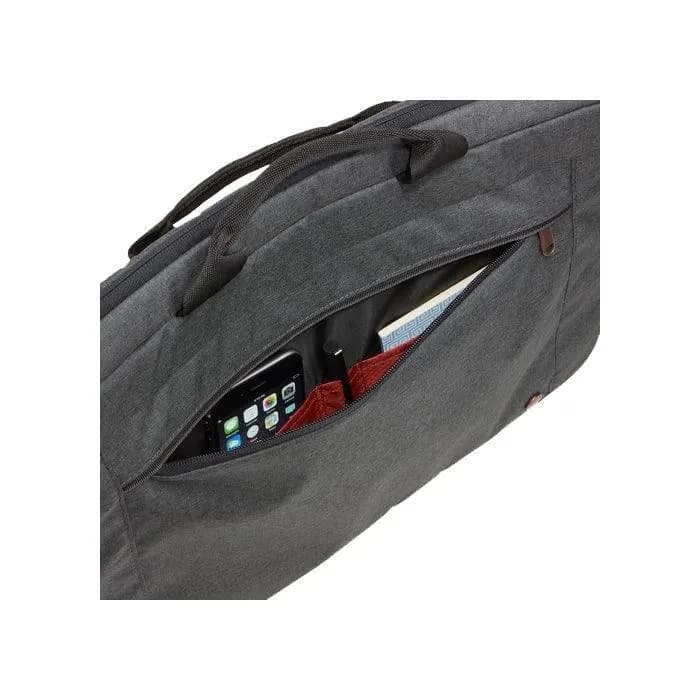 GEANTA CASE LOGIC, pt. notebook de max. 15.6 inch, 1 compartiment, buzunar frontal, waterproof, poliester, negru, 3205339 "ERAA-116 OBSIDIAN" — miniatură