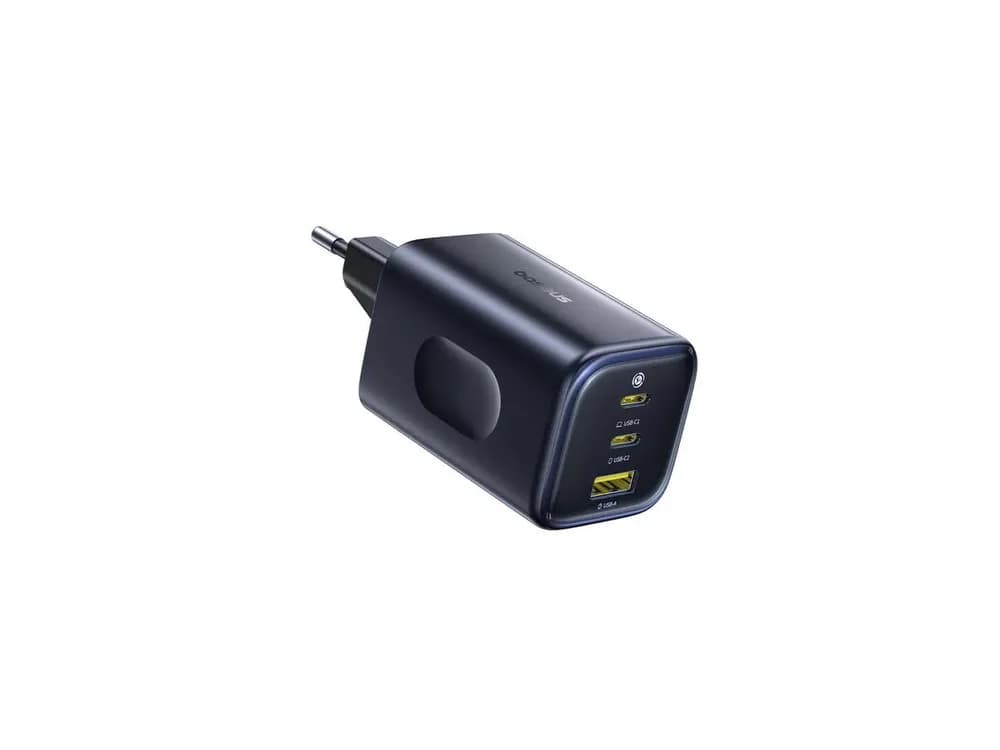 INCARCATOR retea Baseus PicoGo AE11, 100W, 1 x USB, 2 x USB Type-C, negru "E0121400" (include TV 0.18lei) - 6932172699932 — miniatură