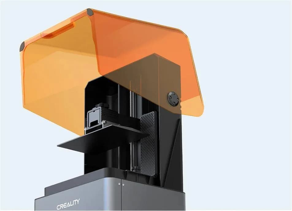Imprimanta 3D Creality Halot-MAGE cu rasina, Tehnologie SLA, Stereolitografie, sursa 100W, dimensiuni printare: 228*128*230mm, Dimensiuni imprimanta: 333*270*608mm, Viteza:1-5s/strat, Inaltime strat:0.05-0.15mm, LCD 10.3", rezolutie: 8K(7680x4320), transfer fisier: USB drive, rasina:405nm, Software — miniatură
