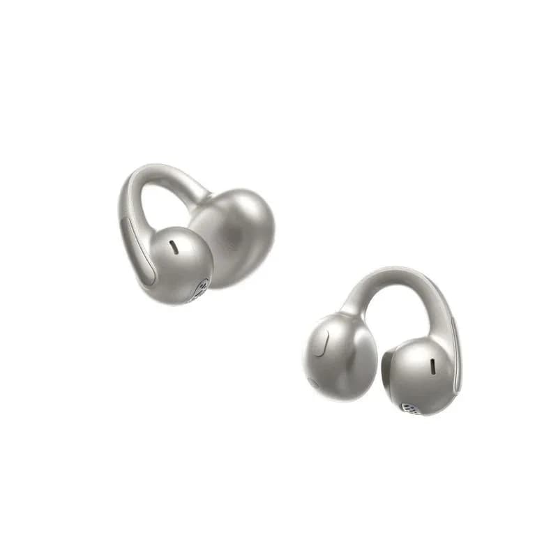 CASTI Baseus Bowie MC1 Pro Open-Ear True Wireless, on ear, pt smartphone, microfon pe casca, conectare prin Bluetooth 6.0, titanium "A0102505" - 6932172694890 — miniatură