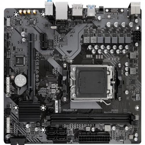 Placa de baza Gigabyte A620M H, Socket AM5, DDR5, Micro-ATX — miniatură