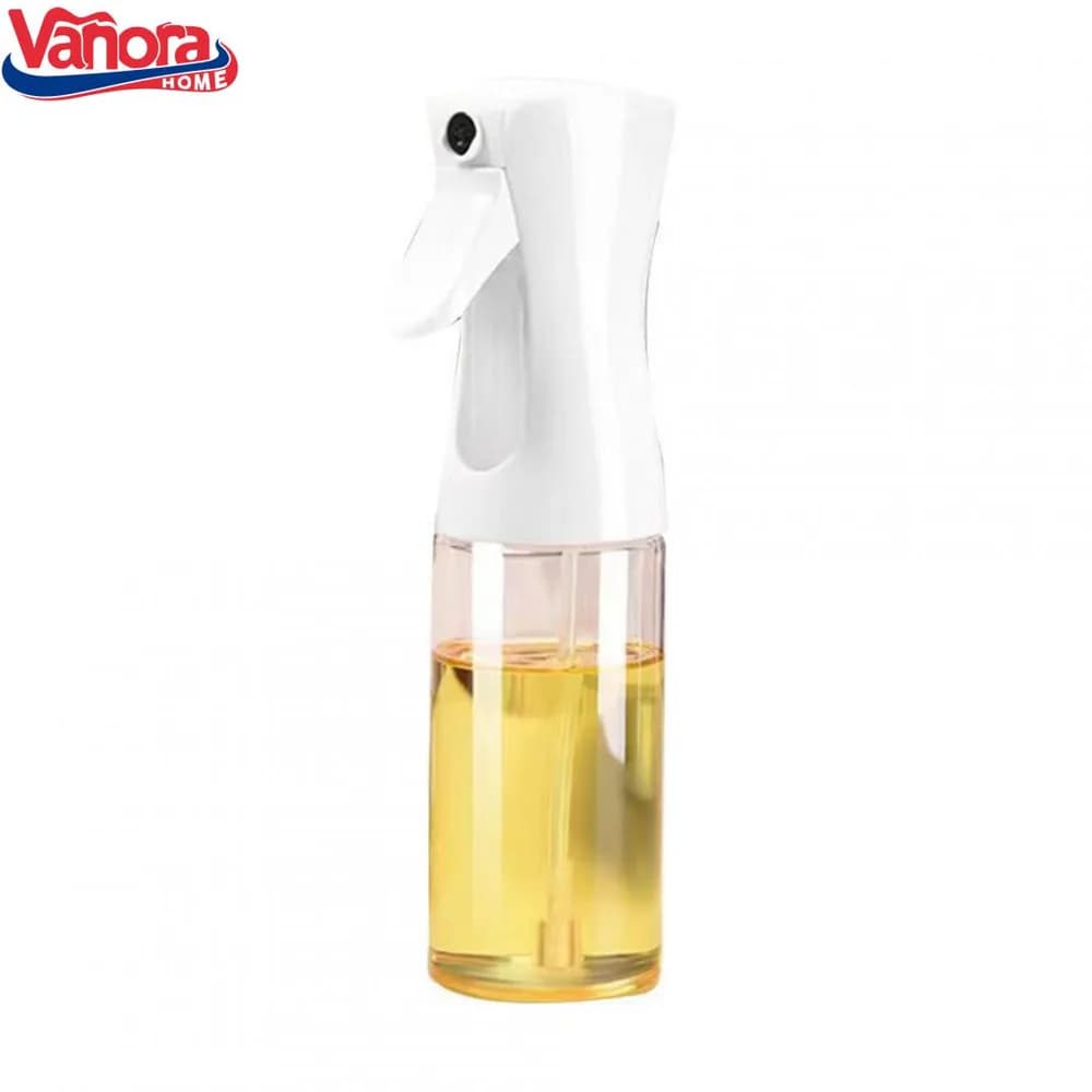 SET 2 STICLE CU PULVERIZATOR ULEI/OTET 200 ML, ALB SI NEGRU — miniatură