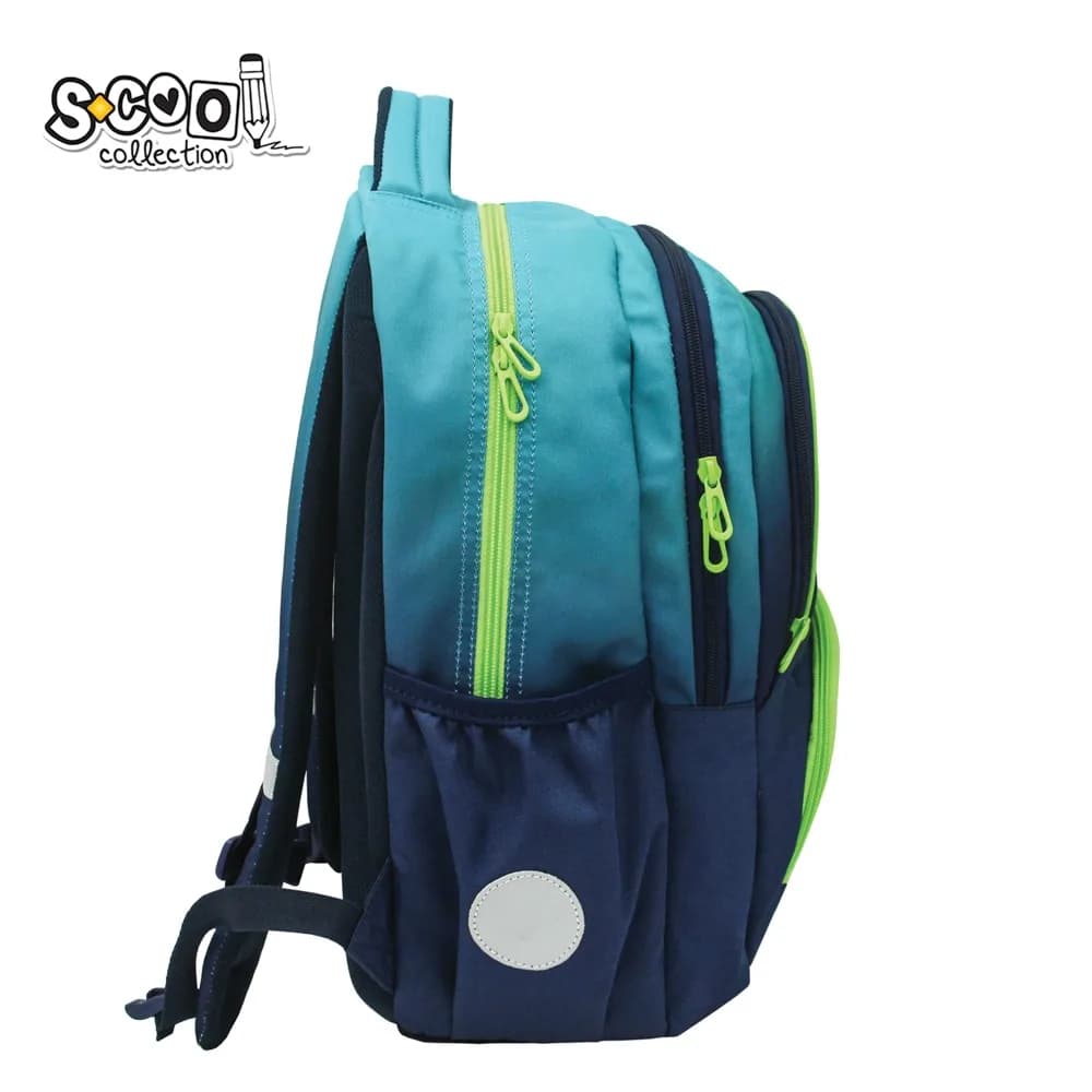 Ghiozdan ergonomic, compartiment laptop, 42x31x16 cm, LEVEL UP - S-COOL — miniatură
