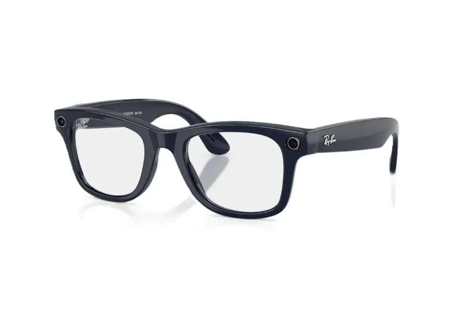 ORW4012 META WAYFARER High Bridge Fit - Shiny Cosmic Blue - Sapphire Transitions® Gen 2 — miniatură