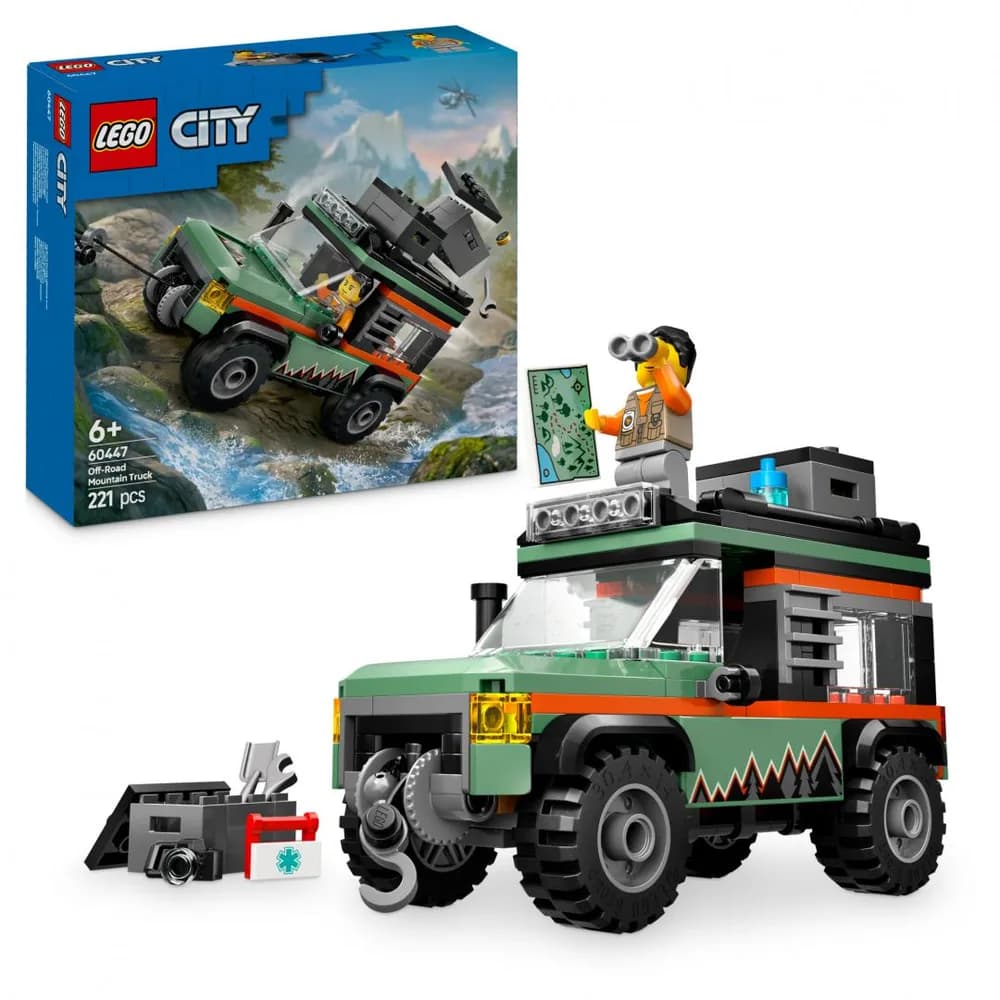 CAMIONETA 4X4 OFF-ROAD, LEGO60447