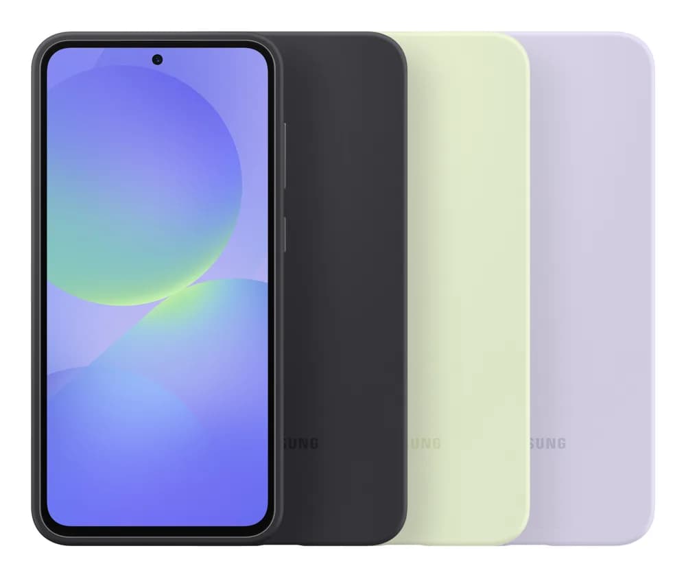 Husa Silicone Case pentru Galaxy A36 5G, Black "EF-PA366CBEGWW" — miniatură