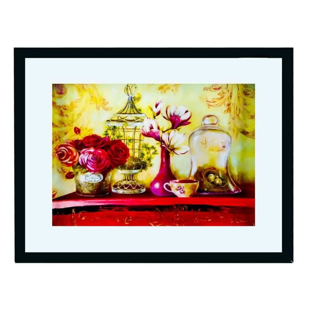 Tablou plastic + sticla, 41x51 cm — miniatură