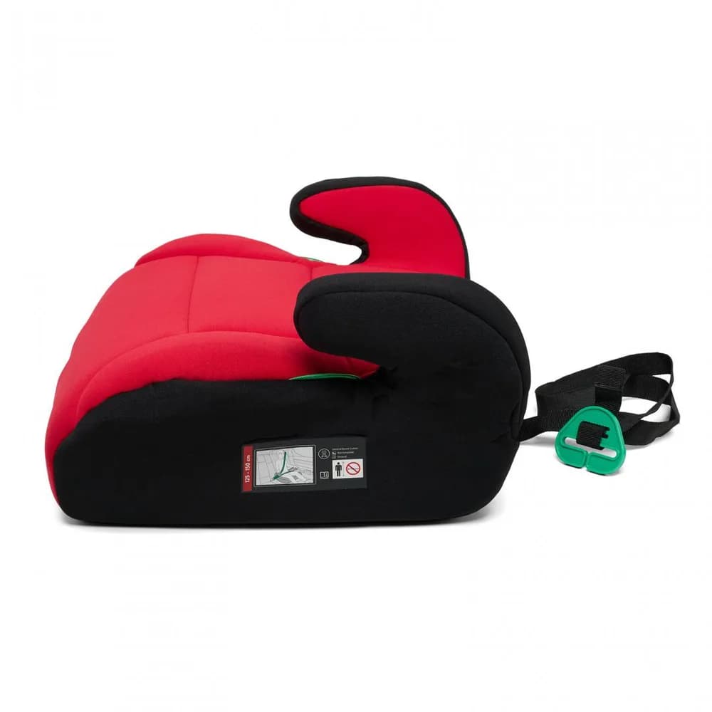 Inaltator auto 125-150, omologare R129 cu isofix, negru/rosu, U-Grow — miniatură