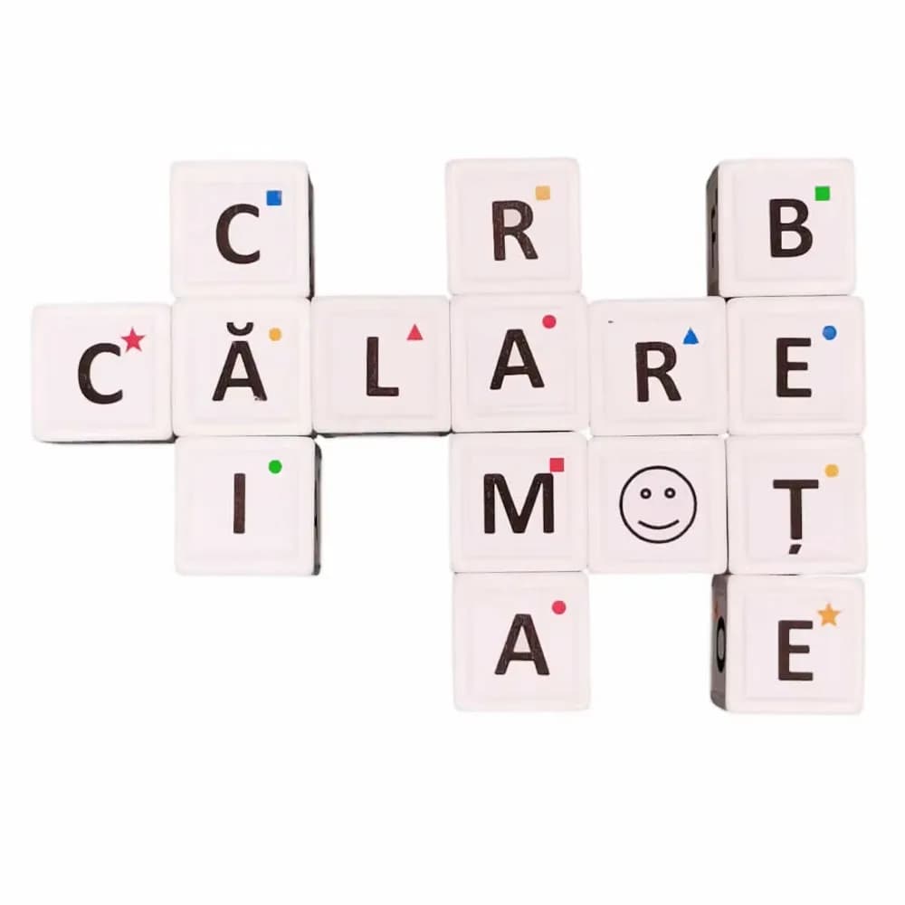 Joc educativ cu zaruri, Zalfabet — miniatură