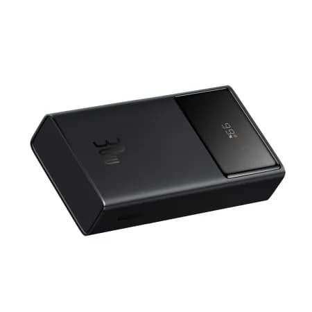 POWER BANK Baseus Star-Lord Digital, display, capacitate 10000mAh, 30W, 2 x USB; 1 x USB Type-C, total 5V/3A, negru, "P10022907113-00" - 6932172634933 — miniatură