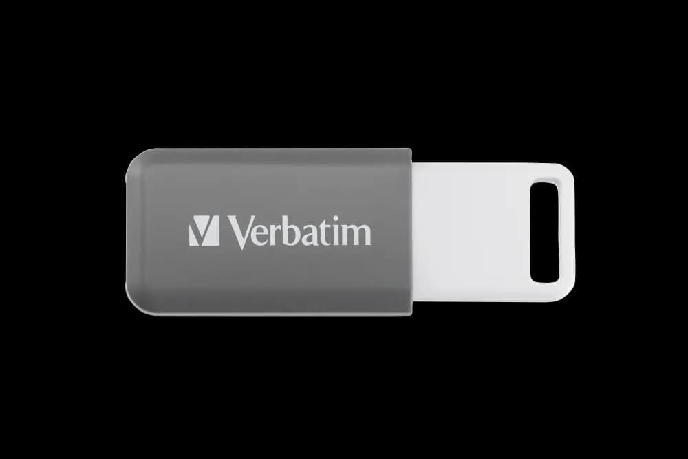 MEMORIE USB VERBATIM DATABAR 128GB USB 2.0, GRI "49456"