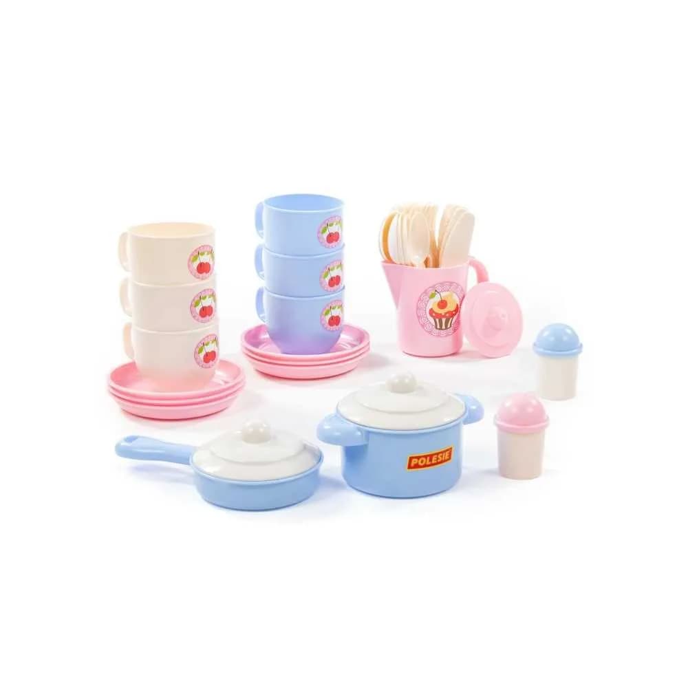 Ustensile bucatarie, 38 piese/set, Polesie — miniatură