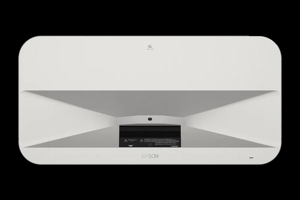 Epson Proiector Lifestudio Grand Plus EH-LS970W - Diamond white, Tehnologie 3LCD, LCD 0.62", 4000 Lumeni, Rezolutie: 4K, Aspect: 16:9, contrast: 5.000.000 : 1, Sursa lumina: Laser, Durata viata: 20.000 ore, Refresh rate: 384 Hz - 480 Hz, Suport HDR, Dimensiune ecran: 80 inchi - 150 inchi, Focus — miniatură