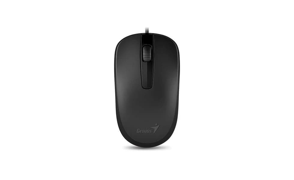 Mouse GENIUS DX-120, 1000 dpi, negru — miniatură