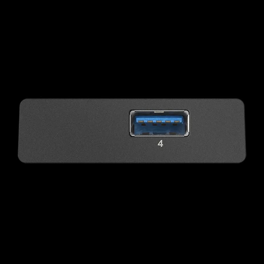 Hub USB D-Link DUB-1340, USB-A, 4 porturi, Negru — miniatură