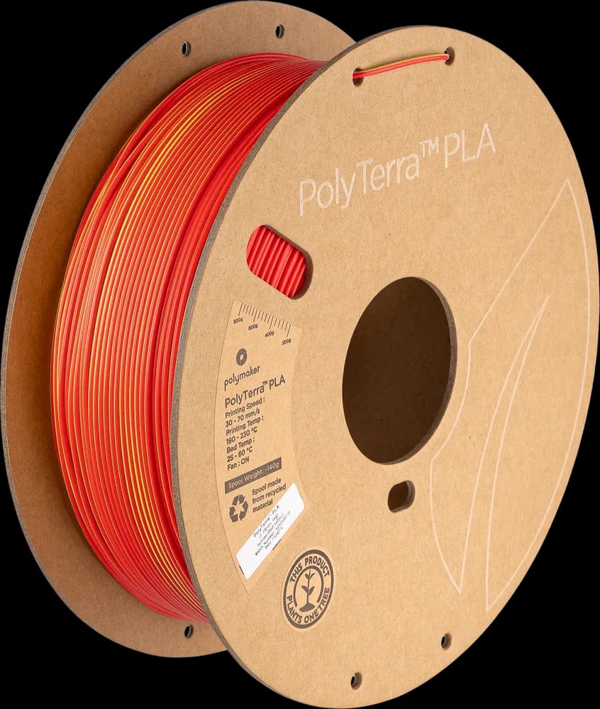 Filament Polymaker PolyLite Silk PLA Dual Color (PA03026) — miniatură