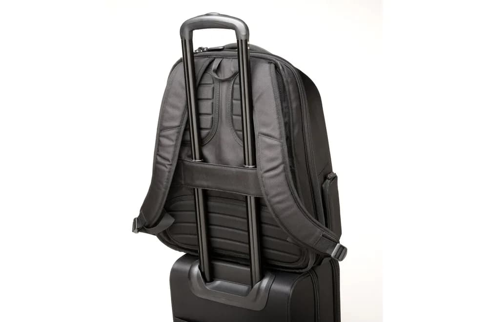 RUCSAC KENSINGTON, pt. notebook de max. 17 inch, 1 compartiment, buzunar frontal x 3 | buzunar lateral x 2, waterproof, poliester, negru, "K60381EU" — miniatură