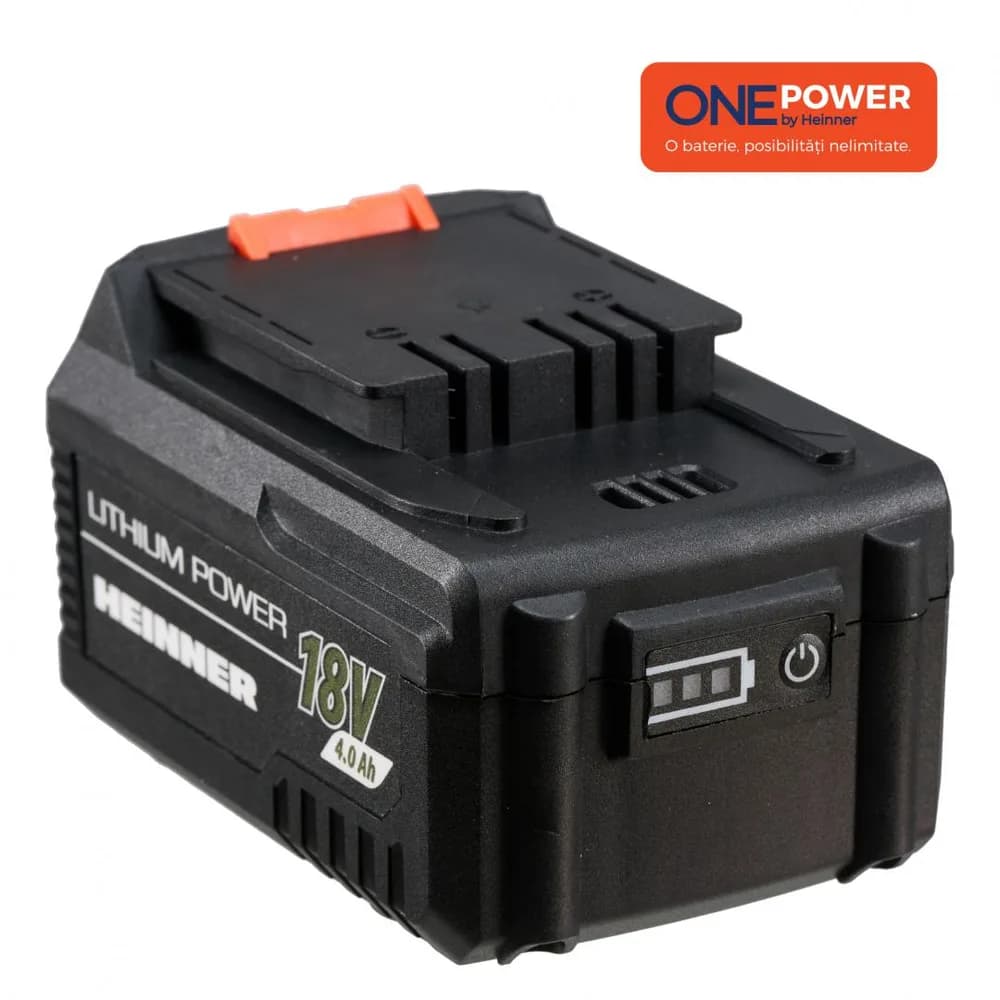 ONE POWER by HEINNER ACUMULATOR 18V 4.0Ah LI-ION — miniatură
