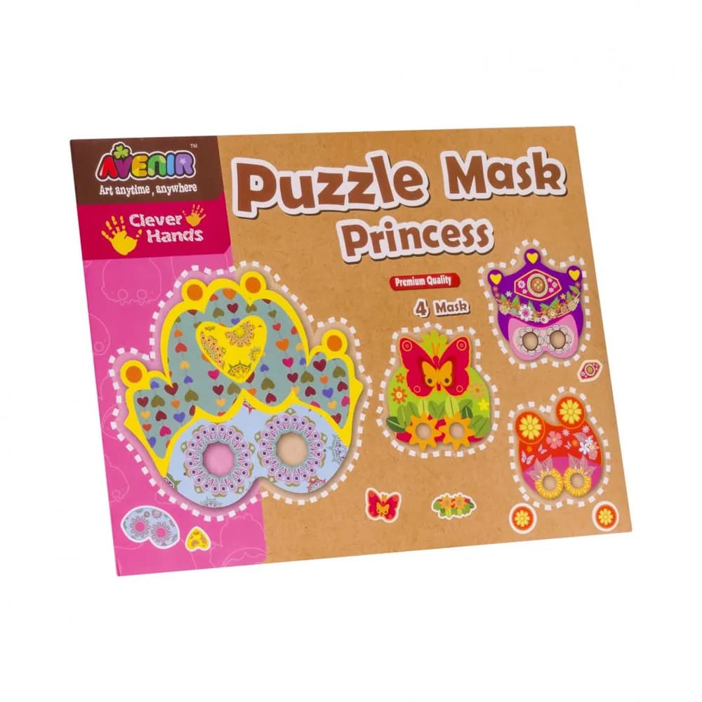 Masca din puzzle- Printesa — miniatură