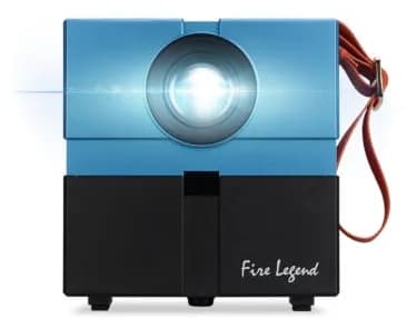 PROJECTOR ACER Aopen QH12a, HD 1280* 720, 5500 lumeni, 1.000:1 contrast ratio, 16:9, 4:3, 1x HDMI, 1x USB, audio out, 0.950 kg, culoare albastru/negru — miniatură