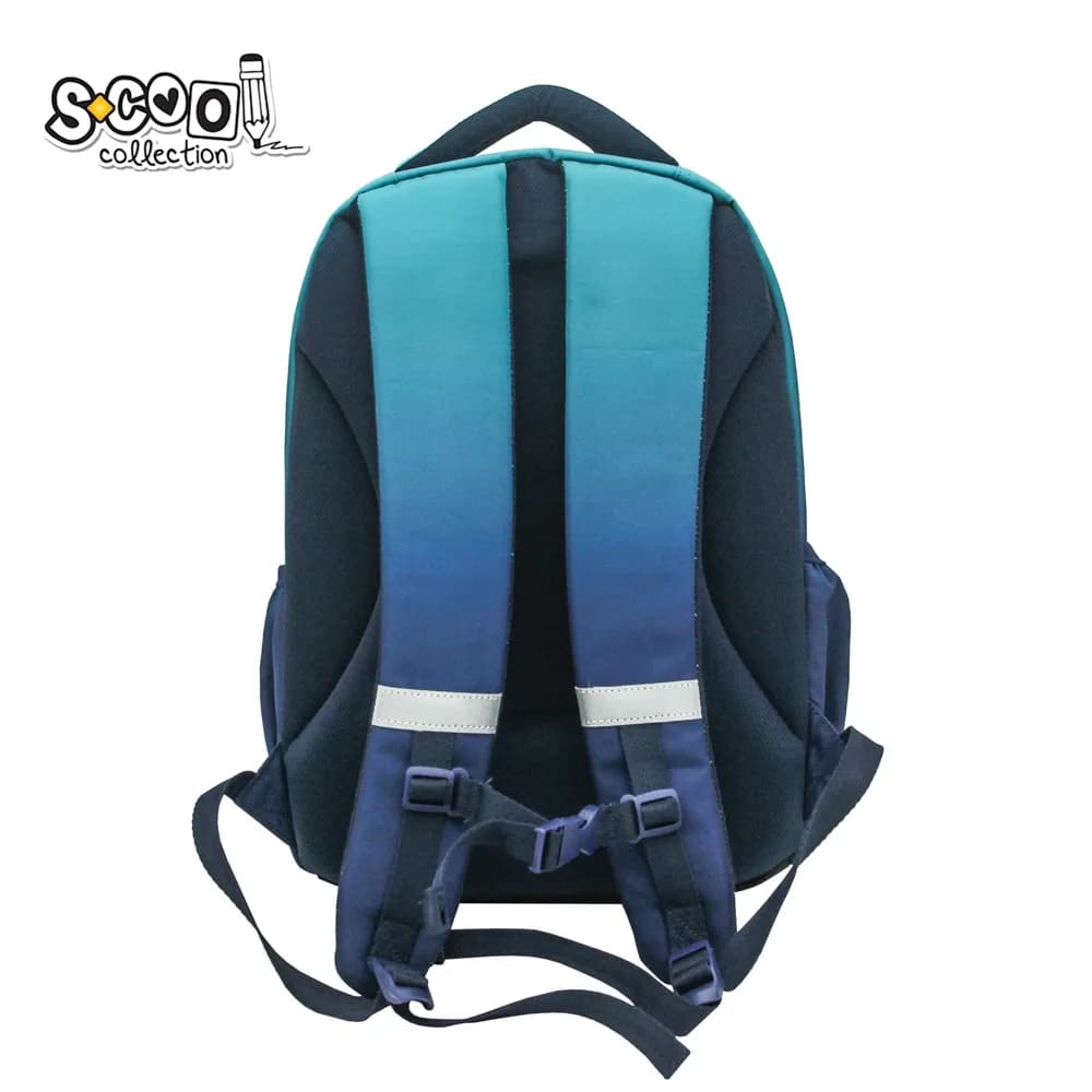 Ghiozdan ergonomic, compartiment laptop, 42x31x16 cm, LEVEL UP - S-COOL — miniatură