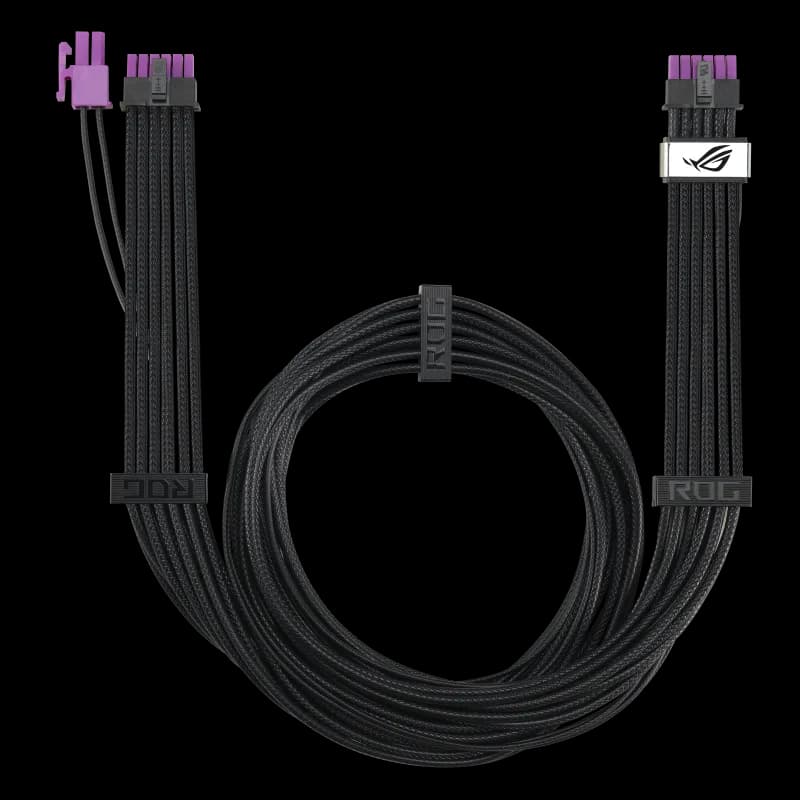 ROG-EQUALIZER//POWER CABLE, UNIVERSAL, 12V-2x6 connector, Increased load capacity up to 17A, negru