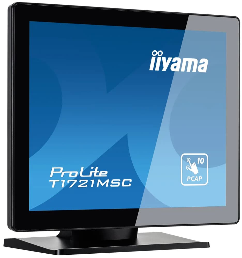 Monitor LED Touchscreen Iiyama ProLite T1721MSC-B2, 17inch, 1280x1024, 5ms, Black "T1721MSC-B2" — miniatură