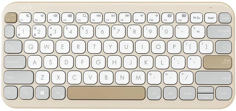 AS TASTATURA KW100 WIRELESS OAT MILK "90XB0880-BKB040"
