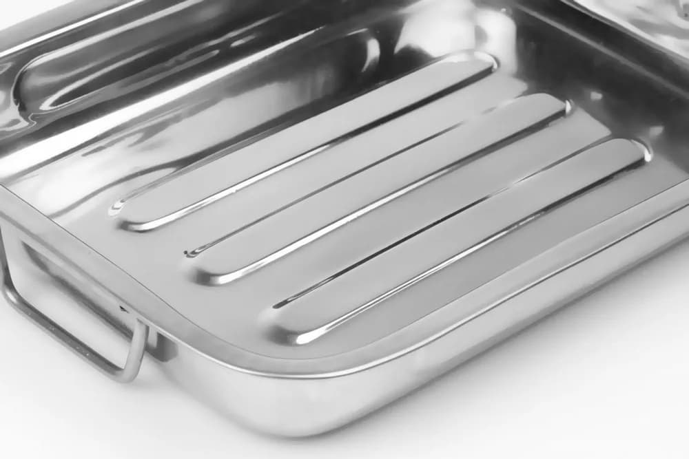 TAVA CUPTOR INOX 35x27x5.5 CM,VANORA HOME — miniatură