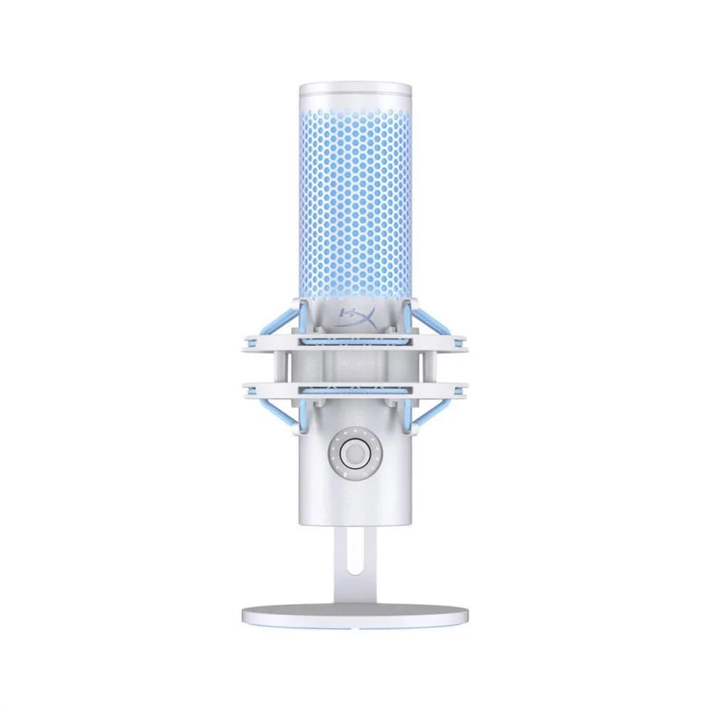 Microfon HyperX QuadCast 2 Frost, tip Condenser, USB, LED backlight, noise reduction — miniatură