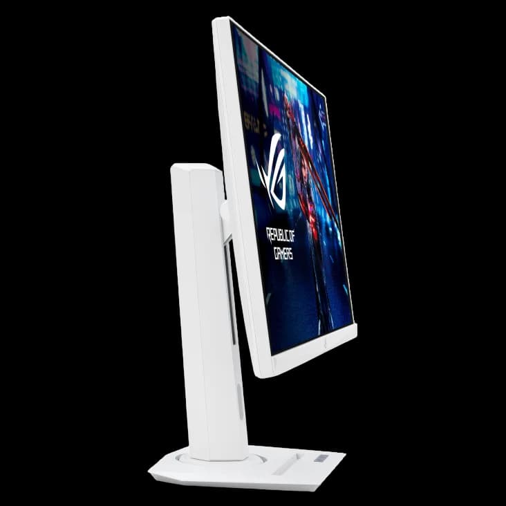 Monitor Asus ROG Strix XG27ACS-W Gen2 (XG27ACSR-W), 27", Fast IPS, QHD, 2560 x 1440, HDMI, DisplayPort, USB-C PD 15W, AMD FreeSync Premium, Pivot, 220 Hz, 1ms, Alb 90LM0D12-B01171 "XG27ACSR-W" — miniatură