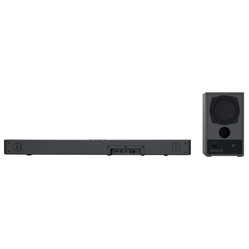 SOUNDBAR HORIZON HAV-S2630W / System 2.1 / Max Audio Power 110W (30W x2 + 50W) / Wireless Subwoofer / Digital Optical / AUX (3.5mm) / HDMI-ARC (CEC) / BT 5.4 / USB Playback / DOT-Matrix Display / Remote + Button Keys / Impedance: 4Ω x2 + 4Ω / Signal to Noise Ratio (SNR): 73dB / Wall- Mount Ready / — miniatură