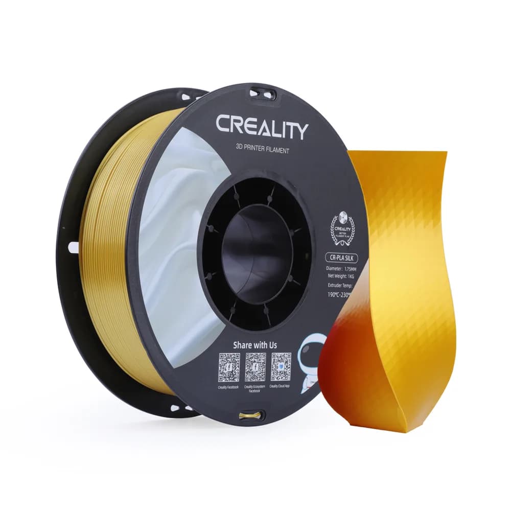 Filament Creality CR-PLA Silk – 1,75 mm – 1 kg (3301120006) — miniatură