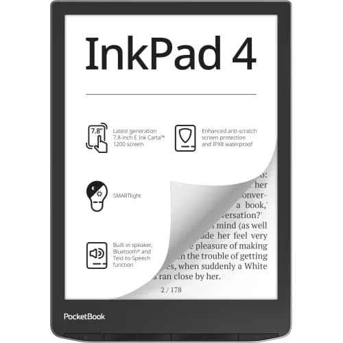 eREADER PocketBook Inkpad 4 argintiu "PB743G-U-WW"