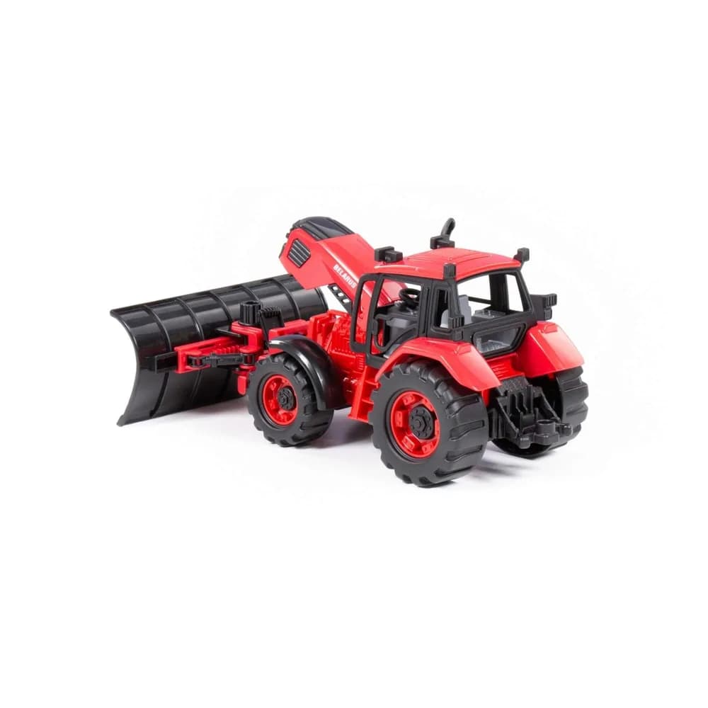 Tractor cu plug deszapezire, 31x15x14,5 cm, Polesie — miniatură