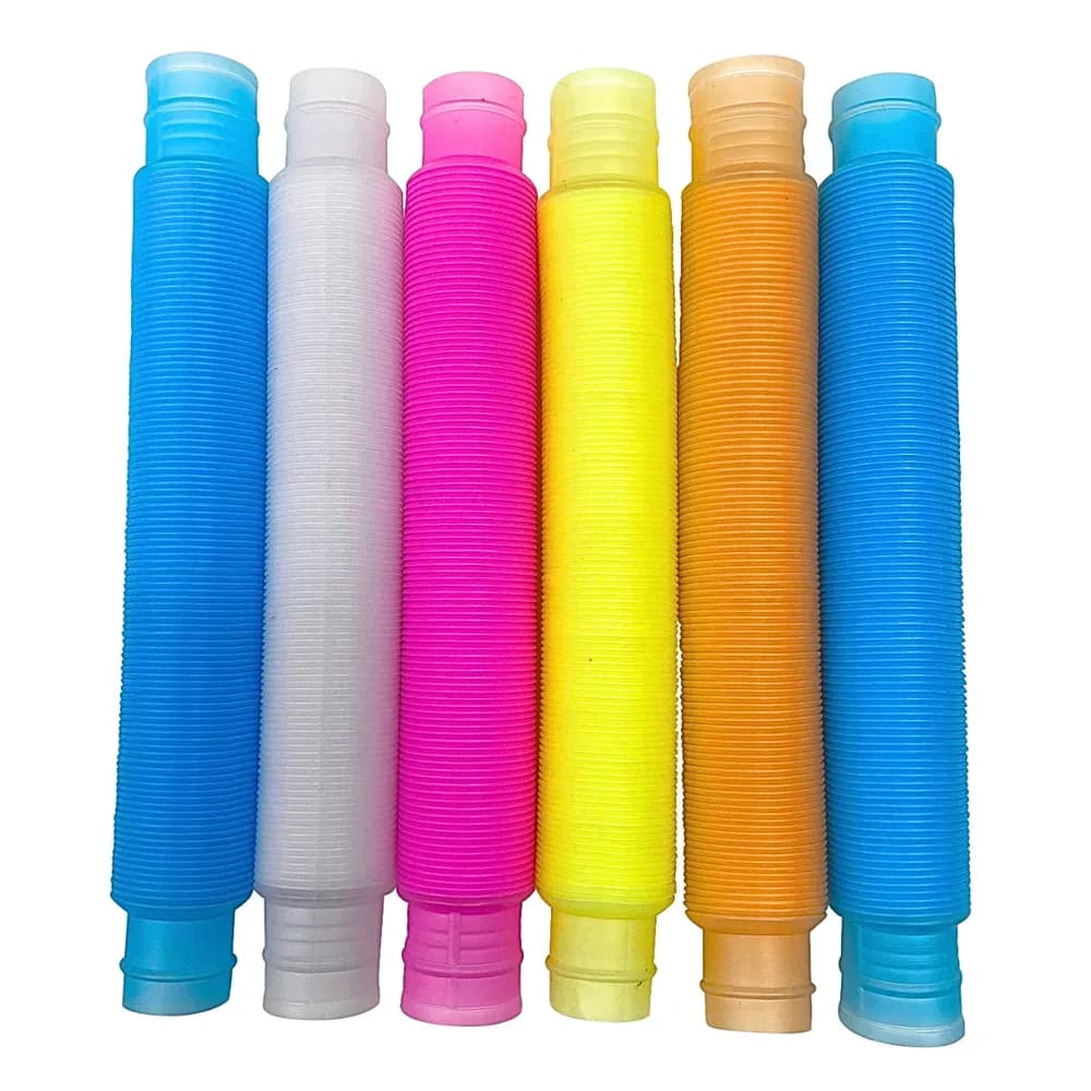 Tuburi Fidget Elastice Fosforescente