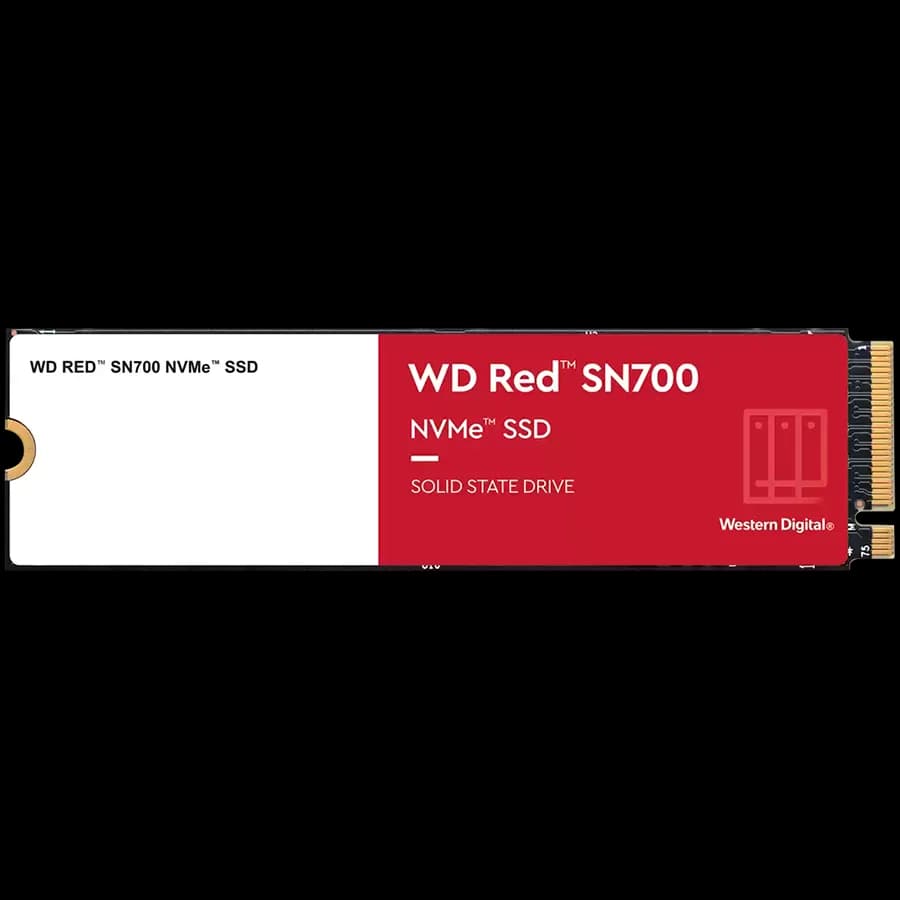 SSD NAS WD Red SN700 2TB M.2 2280-S3-M PCIe Gen3 x4 NVMe, Read/Write: 3400/2900 MBps, IOPS 480K/540K, TBW: 2500 "WDS200T1R0C-68BDK0"