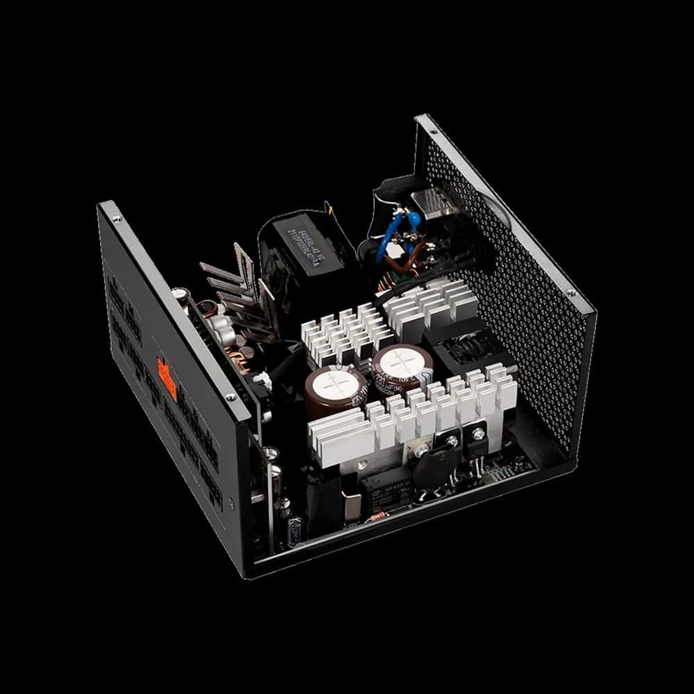 Sursa PCCooler "YN750", 750W, certificare 80 Plus Gold, modular, fan 135mm, negru, "P5-YN750-G1F" — miniatură